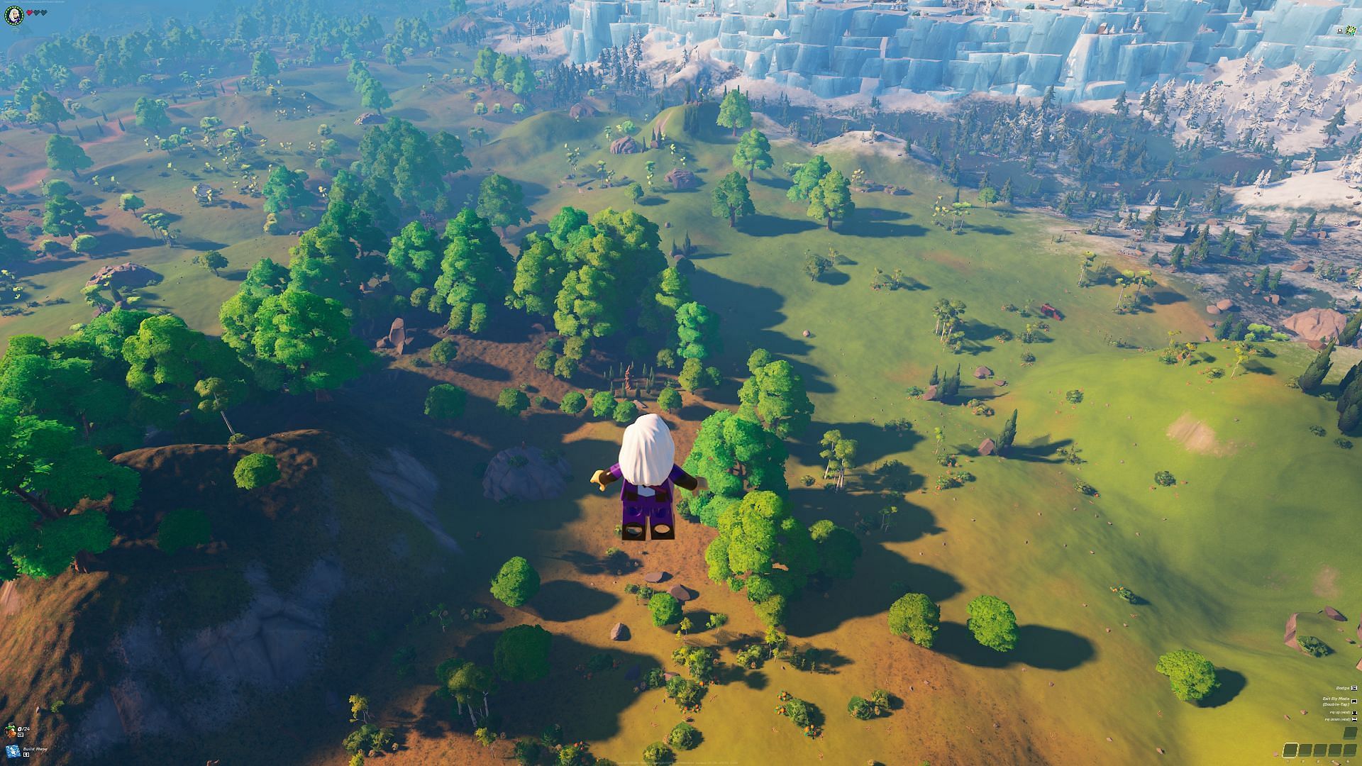 Take care while exploring the cold region (Image via Epic Games/LEGO Fortnite)
